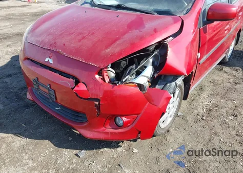 2014 Mitsubishi Mirage Es z USA, uszkodzony, nr VIN ML32A4HJ9EH018583